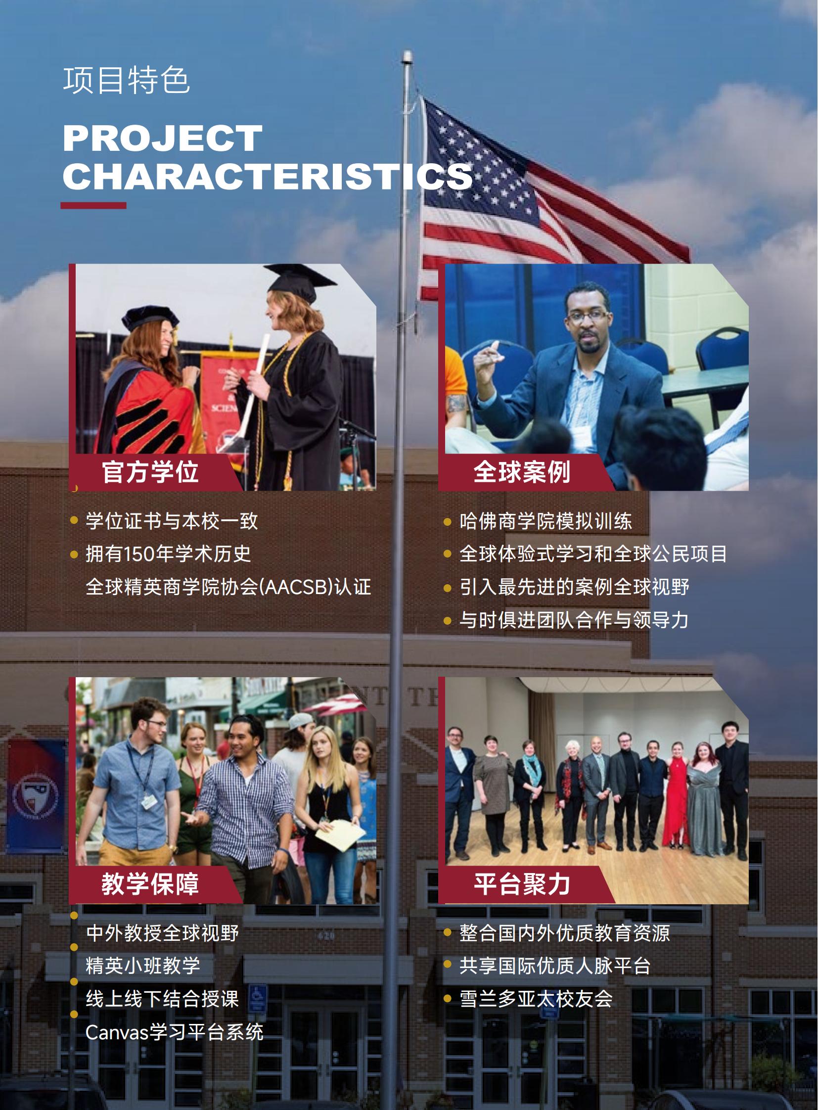 美国雪兰多大学全球工商管理硕士（专业方向）