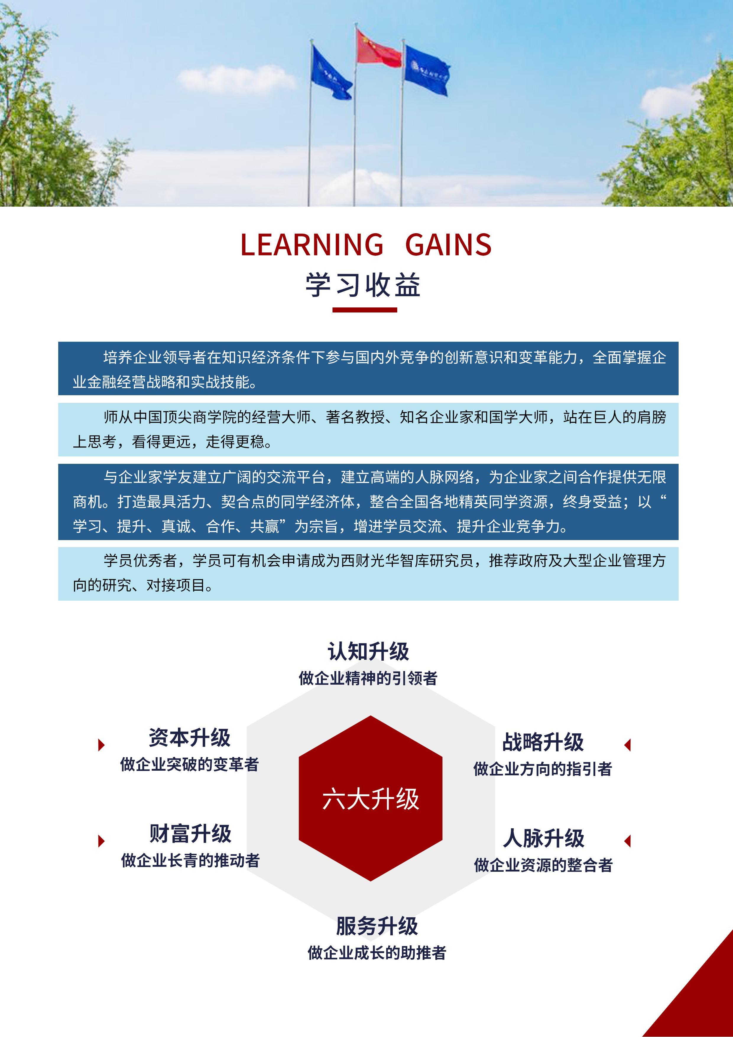 第25期—西财金融管理暨MBA学位证书班